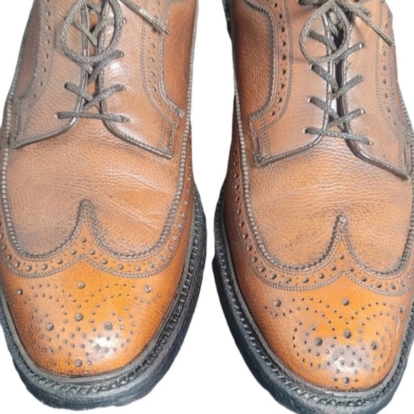 Vintage Florsheim Imperial V Cleat Men’s Shoes Size 10 1/2 C SB1 - Picture 12 of 13